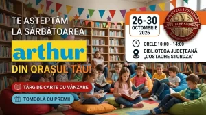 TÂRGUL DE CARTE ARTHUR @ Biblioteca Județeană „C. Sturdza”
